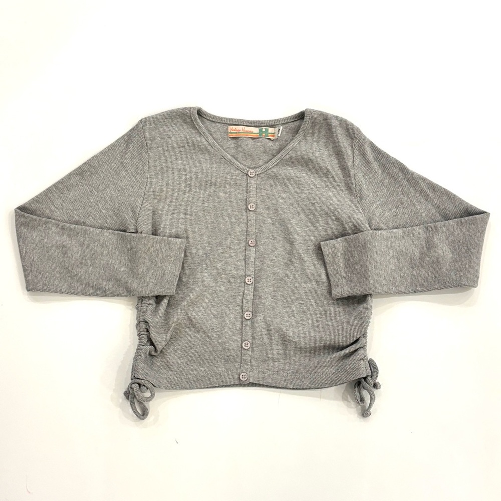 Vintage Havana Gray Long Sleeve Top